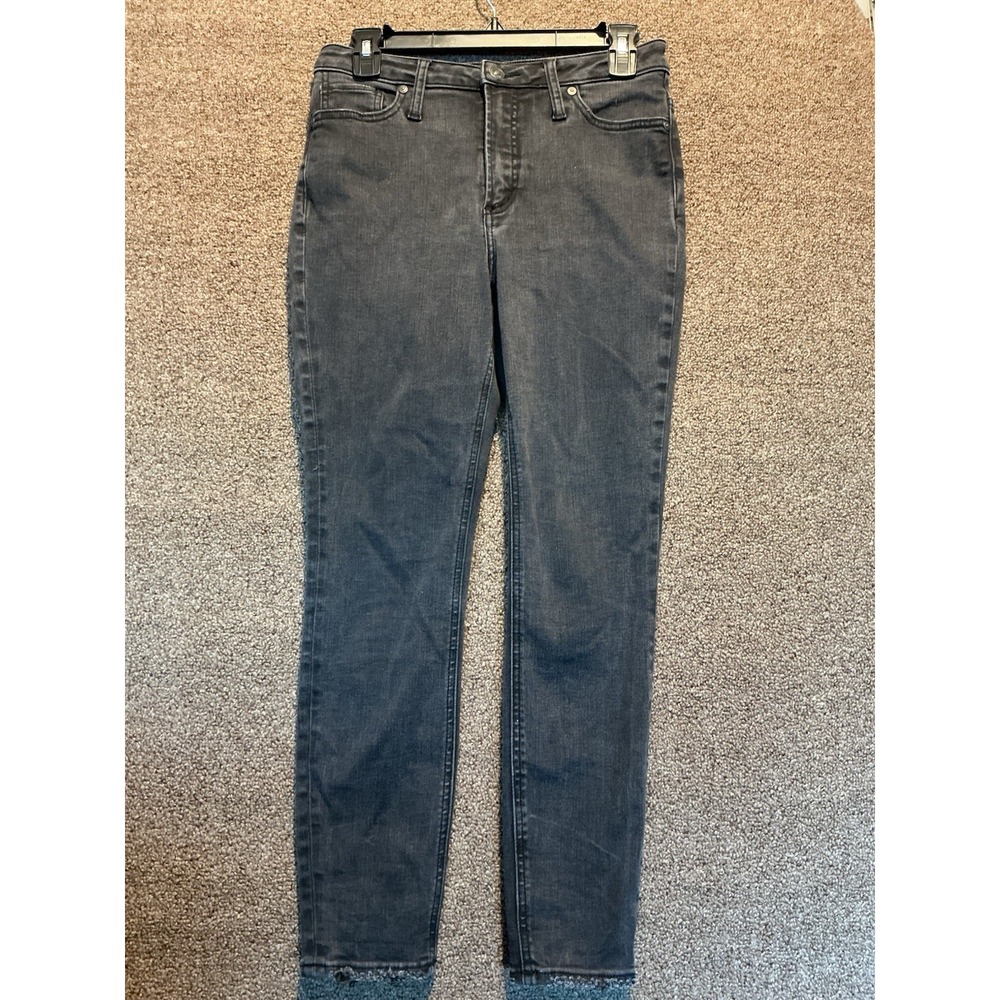 Silver Jeans Skinny Women W28 L28 Black High‎ Note Stretch Denim Slim Fit